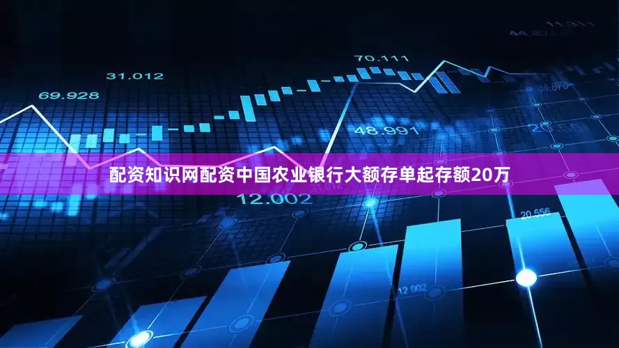配资知识网配资中国农业银行大额存单起存额20万